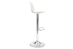 Miliboo 2 Design-Barhocker STEEVY Weiß* Barhocker