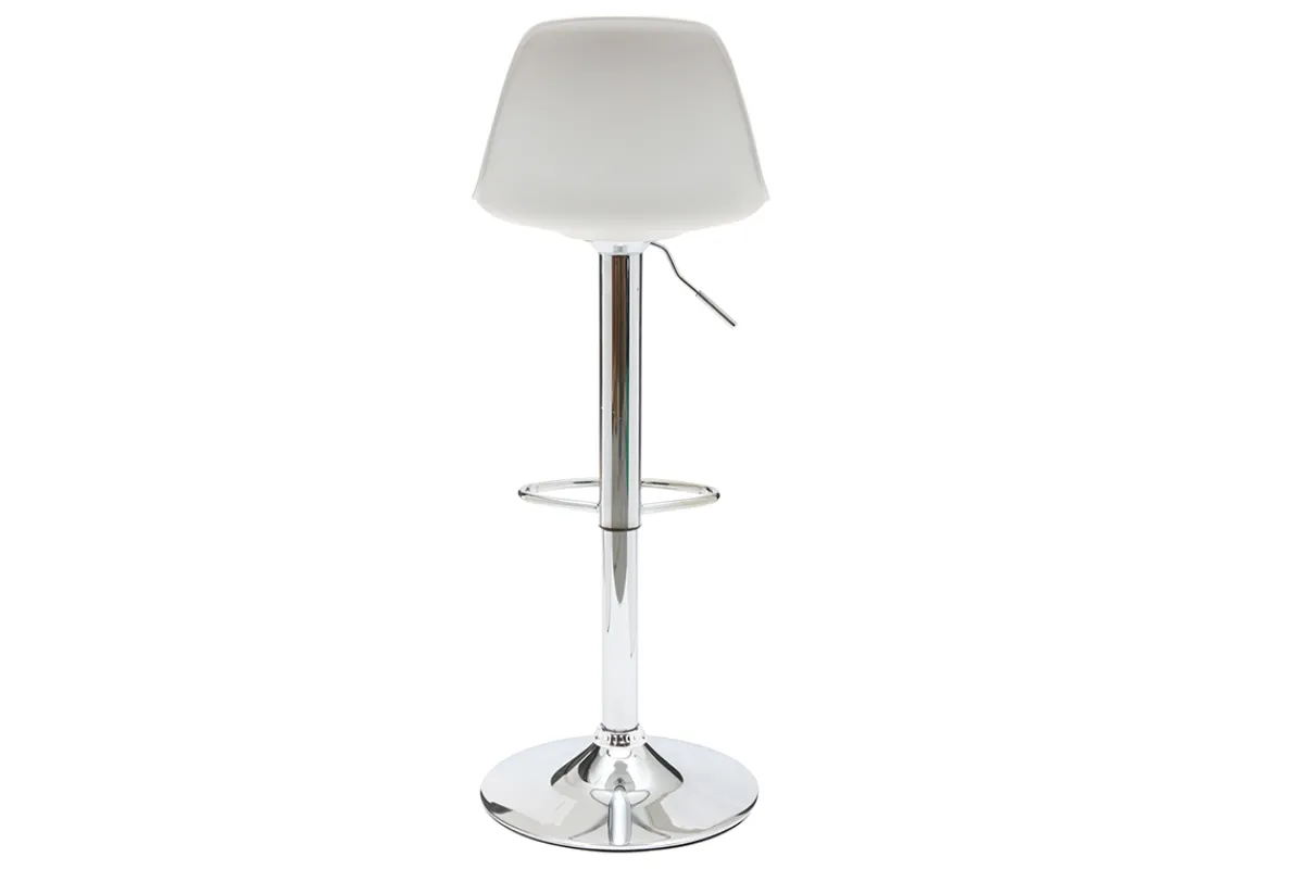 Miliboo 2 Design-Barhocker STEEVY Weiß* Barhocker