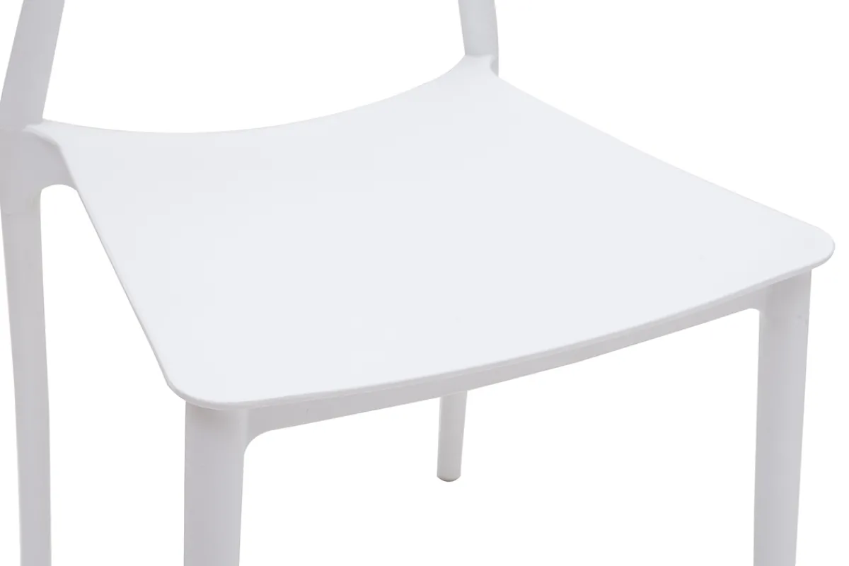 Miliboo 2 Design-Stühle Grau Polypropylen ANNA* Design-stühle|Gartenstühle