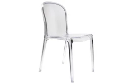 Miliboo 2 Design-Stühle THALYSSE Polycarbonat Transparent* Design-stühle