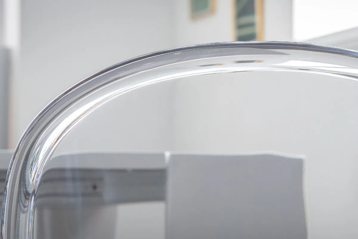 Miliboo 2 Design-Stühle THALYSSE Polycarbonat Transparent* Design-stühle