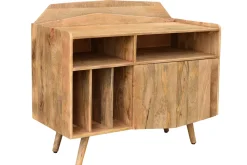 Miliboo Aufbewahrungsschrank Vinyl aus massivem Mangiholz MATAHARI* Sideboards