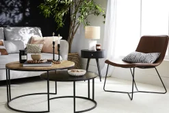 Miliboo Ausziehbare Couchtische aus Holz und Metall TAHL* Couchtische