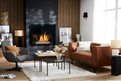 Miliboo Ausziehbare Couchtische aus massivem Mangoholz und Metall TAHL* Couchtische