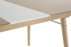Miliboo Ausziehbarer Esstisch aus hellem Holz L150-180 cm SHELDON* Ausziehtische