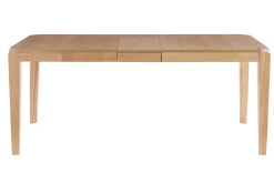 Miliboo Ausziehbarer Esstisch mit Eschen- und Hevea-Massivholzfurnier L150-180 cm BOLLY* Ausziehtische