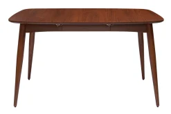 Miliboo Ausziehbarer Esstisch Nussbaum 90x130 cm NORDECO* Ausziehtische