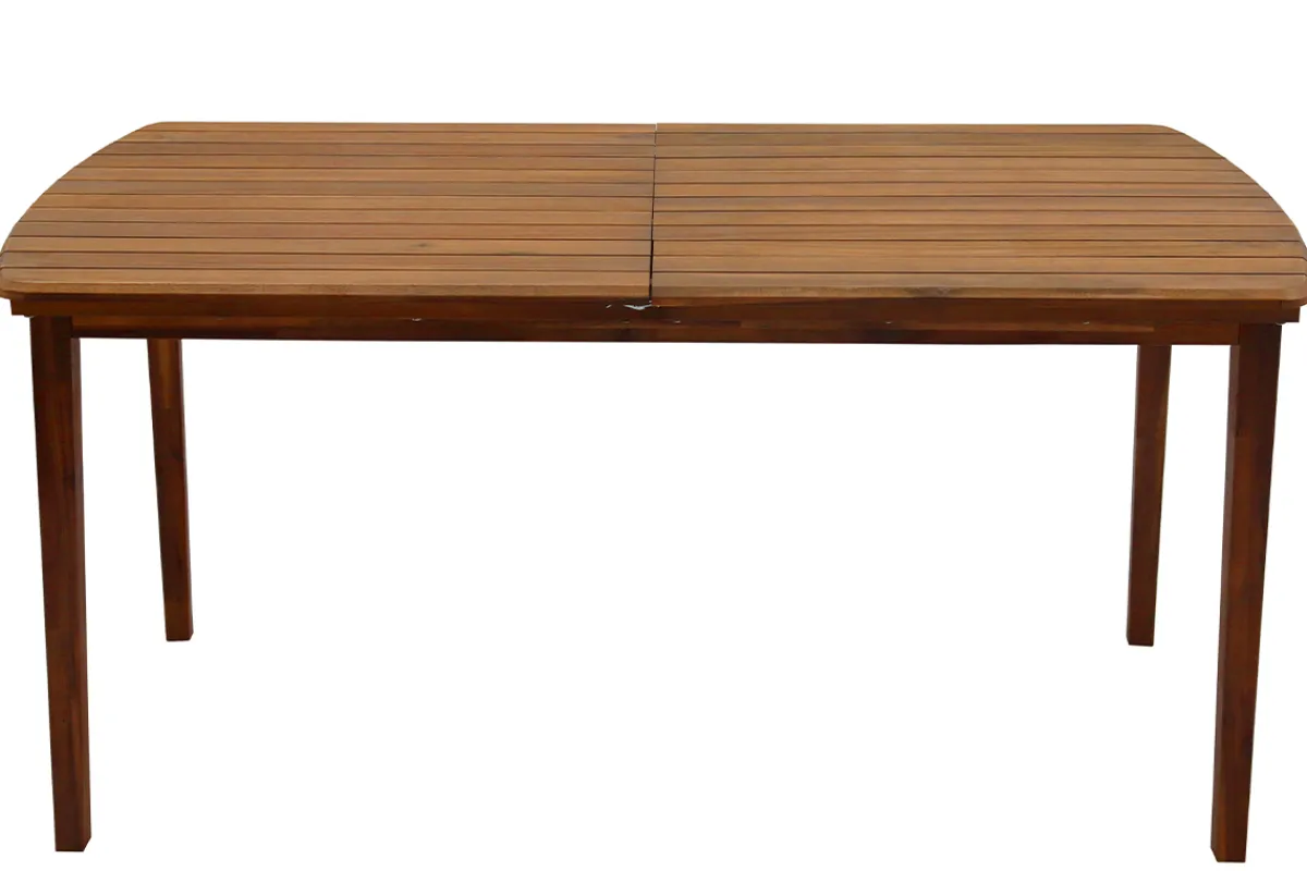 Miliboo Ausziehbarer Gartentisch aus Akazienholz für 4-8 Personen CANOPEE* Gartentische