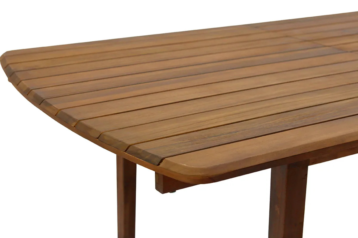 Miliboo Ausziehbarer Gartentisch aus Akazienholz für 4-8 Personen CANOPEE* Gartentische