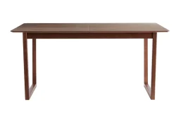 Miliboo Ausziehbarer rechteckiger Esstisch Wallnussfinish B160-240 cm LAHO* Ausziehtische