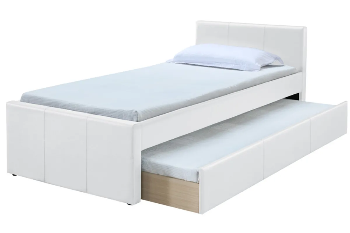 Miliboo Ausziehbett 90 x 195 cm Weiß MACCO*Kinder Kinderbetten|Kinderbetten