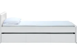 Miliboo Ausziehbett 90 x 195 cm Weiß MACCO*Kinder Kinderbetten|Kinderbetten