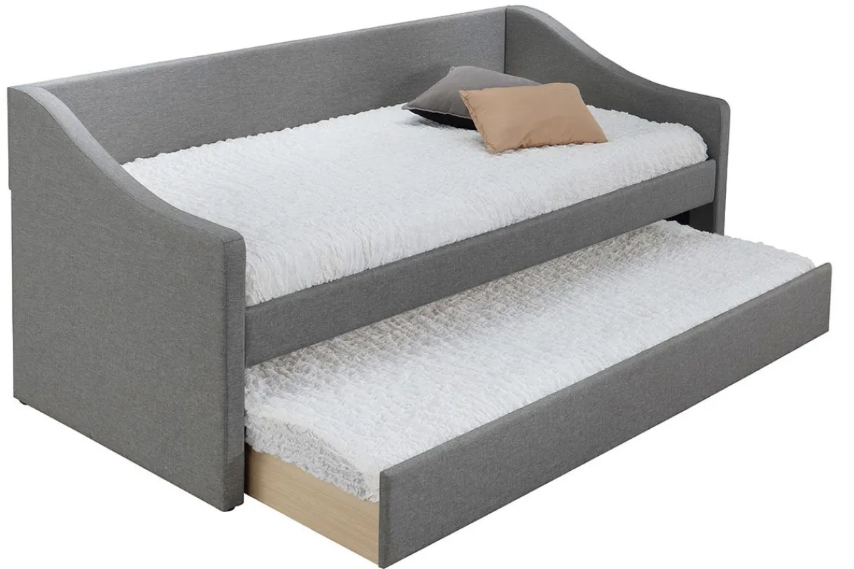 Miliboo Ausziehbett 190x90 cm Hellgrau BEKKER*Kinder Betten Für Erwachsene|Kinderbetten