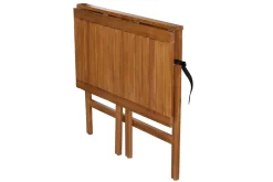 Miliboo Balkon-Klapptisch aus Massivholz B80 cm CARMEN* Gartentische