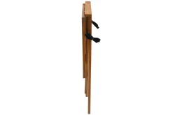 Miliboo Balkon-Klapptisch aus Massivholz B80 cm CARMEN* Gartentische