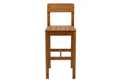 Miliboo Barhocker aus Massivholz Außenbereich H80 cm (2er-Set) AKIS* Barhocker|Gartenstühle