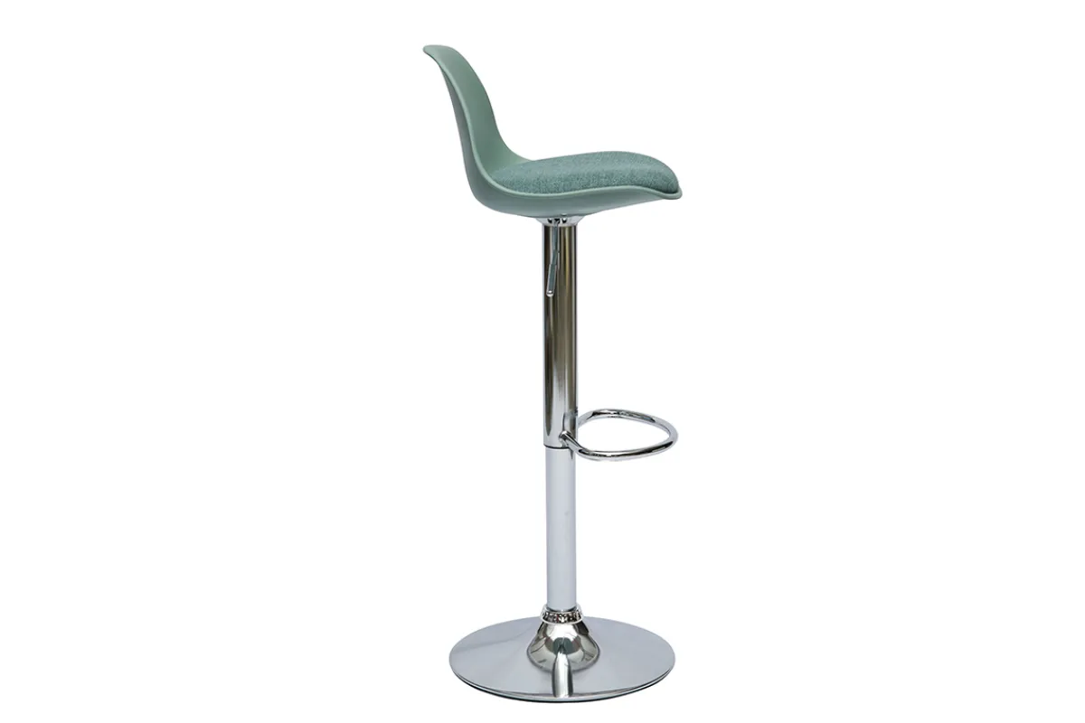 Miliboo Barhocker Design Graugrün (2er-Set) STEEVY* Barhocker