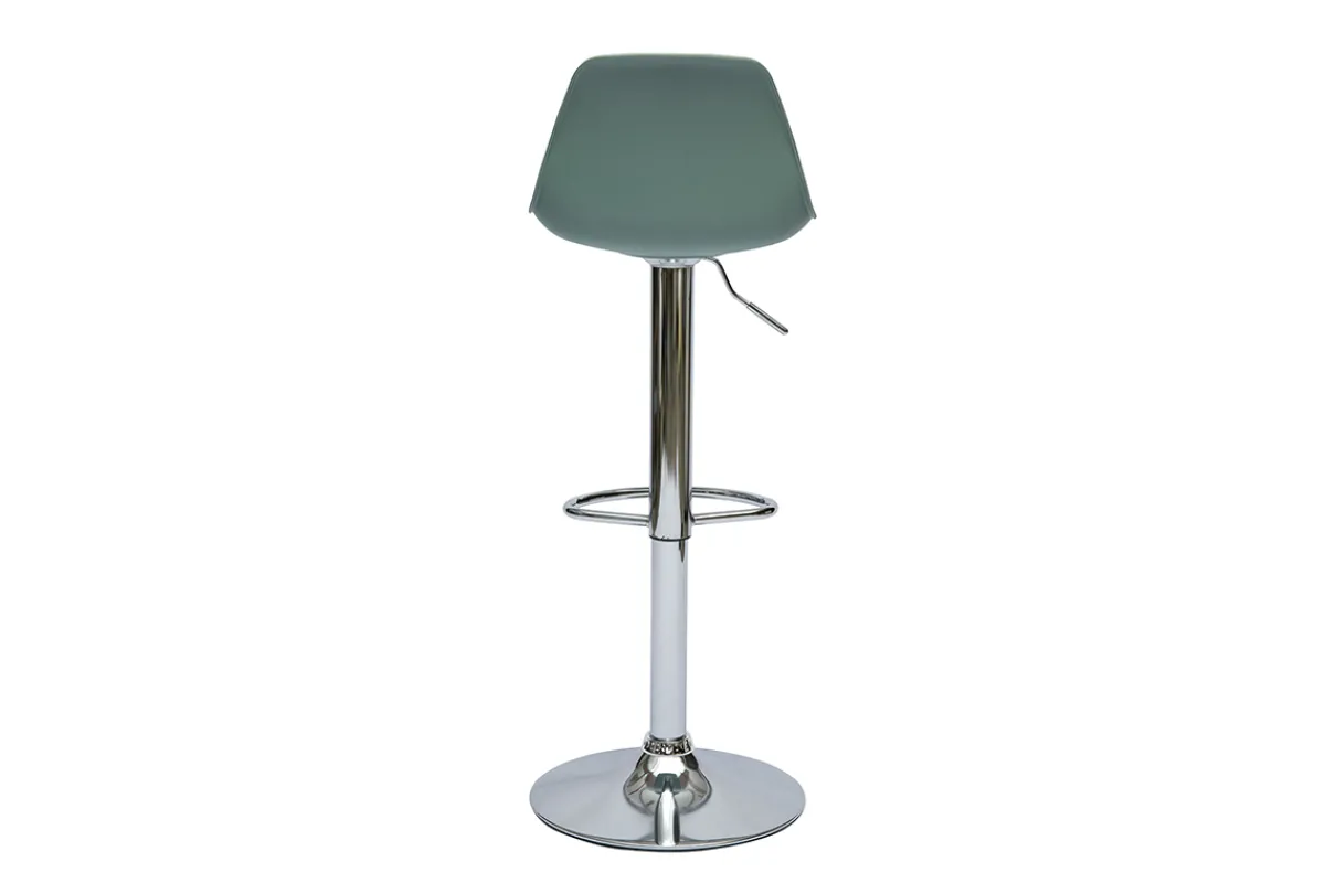 Miliboo Barhocker Design Graugrün (2er-Set) STEEVY* Barhocker