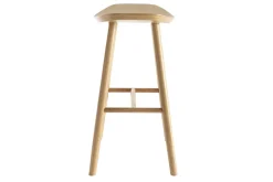 Miliboo Barhocker helles Holz H65 cm (2er-Set) DEMORY* Barhocker