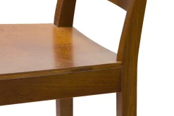 Miliboo Barhocker mit Walnussfurnier H65 cm MELVIL* Barhocker