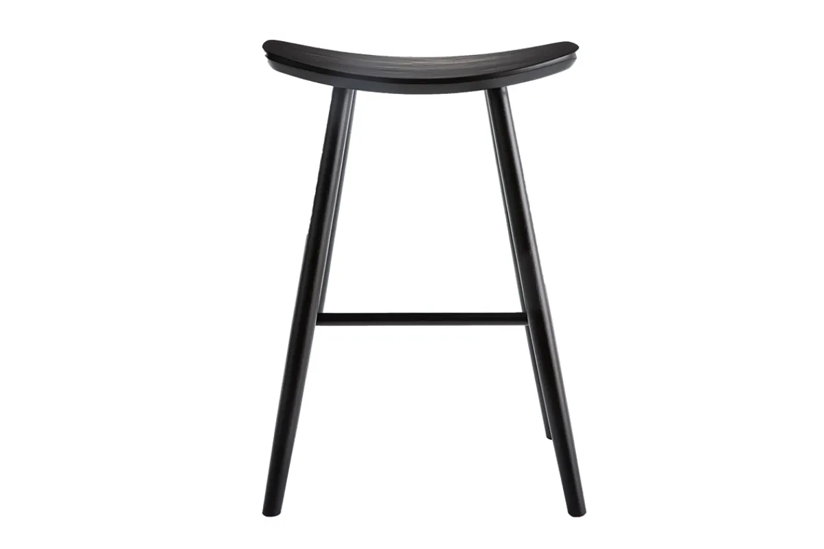 Miliboo Barhocker schwarz H65 cm (2er-Set) DEMORY* Barhocker