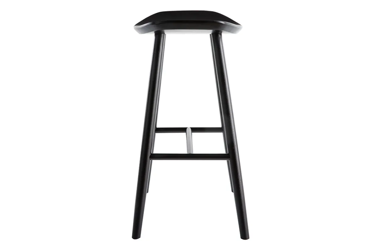 Miliboo Barhocker schwarz H65 cm (2er-Set) DEMORY* Barhocker