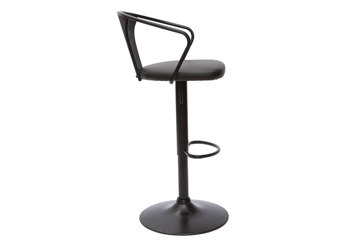 Miliboo Barhocker verstellbar schwarz BECKETT* Barhocker
