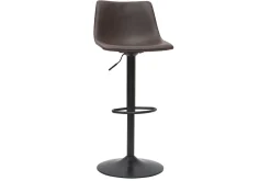 Miliboo Barhocker Vintage PU braun 2er Set NEW ROCK* Barhocker