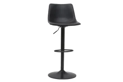 Miliboo Barhocker Vintage PU schwarz 2er Set NEW ROCK* Barhocker
