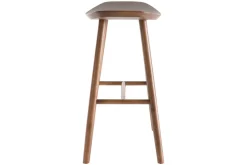 Miliboo Barhocker walnussfarben H65 cm (2er-Set) DEMORY* Barhocker