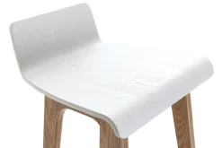 Miliboo Barstuhl aus Holz - 65 cm - skandinavisch - BALTIK* Barhocker