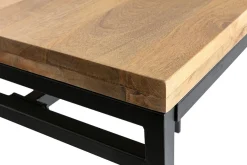 Miliboo Bartisch Industrie-Look aus Mangoholz und schwarzem Metall YPSTER* Bartische/ Bar