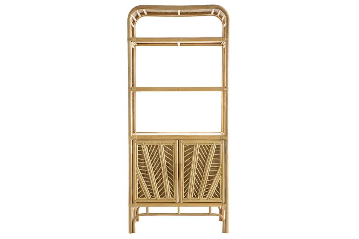 Miliboo Bücherregal aus Rattan H180 cm GALON* Bücherregale|Bücherregale