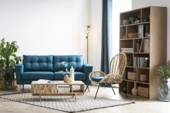 Miliboo Bücherregal mdf Esche Furnier AZTEQUE* Bücherregale|Bücherregale