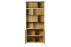 Miliboo Bücherregal mit hellem Eichenholzfinish B92 cm NAGANO* Bücherregale|Bücherregale