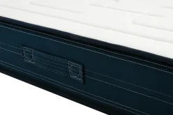 Miliboo Bett 180 x 200 cm Boxspring und Memory-Foam-Matratze BENJI* Betten Für Erwachsene|Matratzen