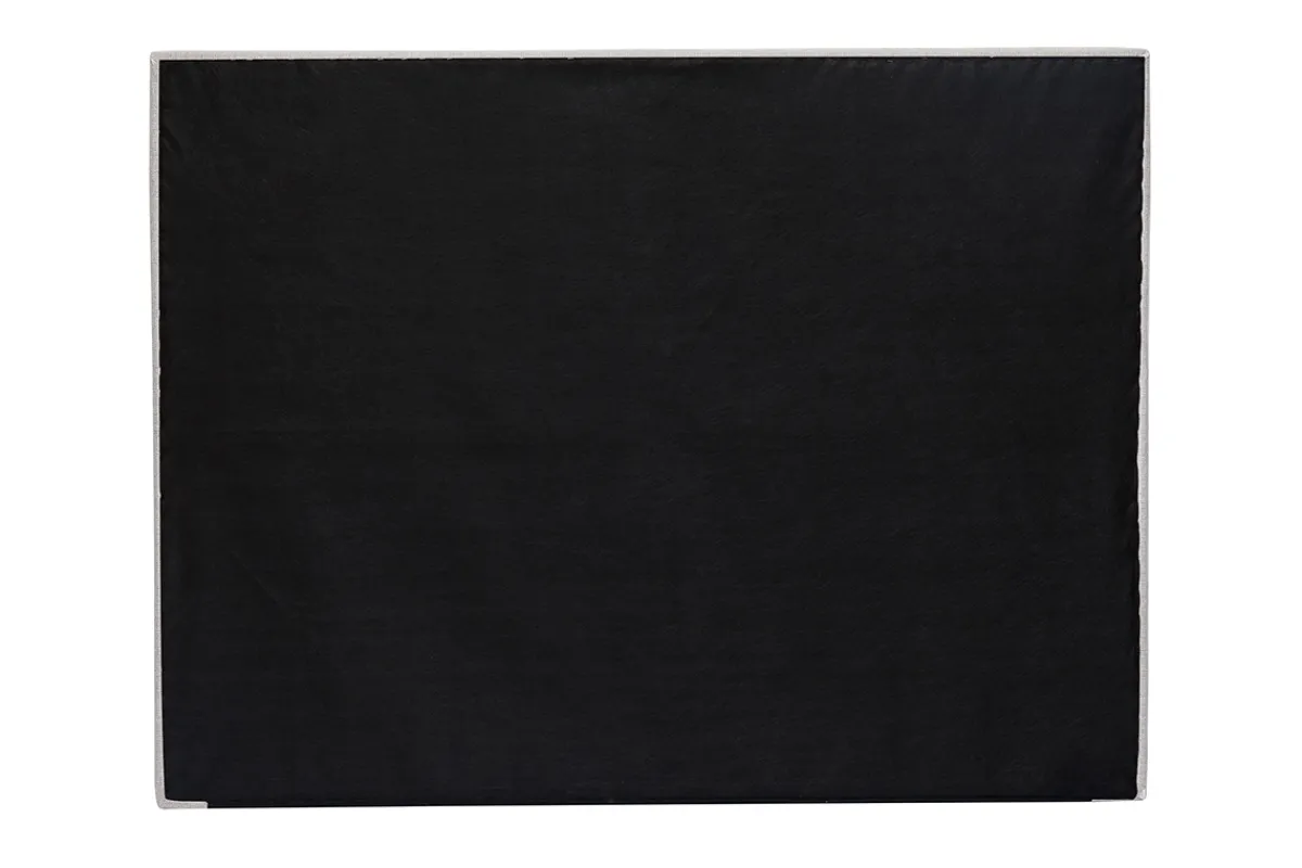 Miliboo Bettkopfteil beiger Stoff mit Samteffekt B160 cm AVAH* Bett-kopfteile