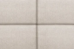 Miliboo Bettkopfteil modern aus beige-naturfarbenem Stoff 160 cm ANATOLE* Bett-kopfteile