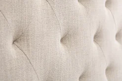 Miliboo Bettkopfteil, naturfarbener Stoff, 160 cm ENGUERRAND* Bett-kopfteile