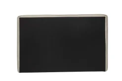 Miliboo Bettkopfteil naturfarbener Stoff mit Samteffekt B175 cm MARCIA* Bett-kopfteile
