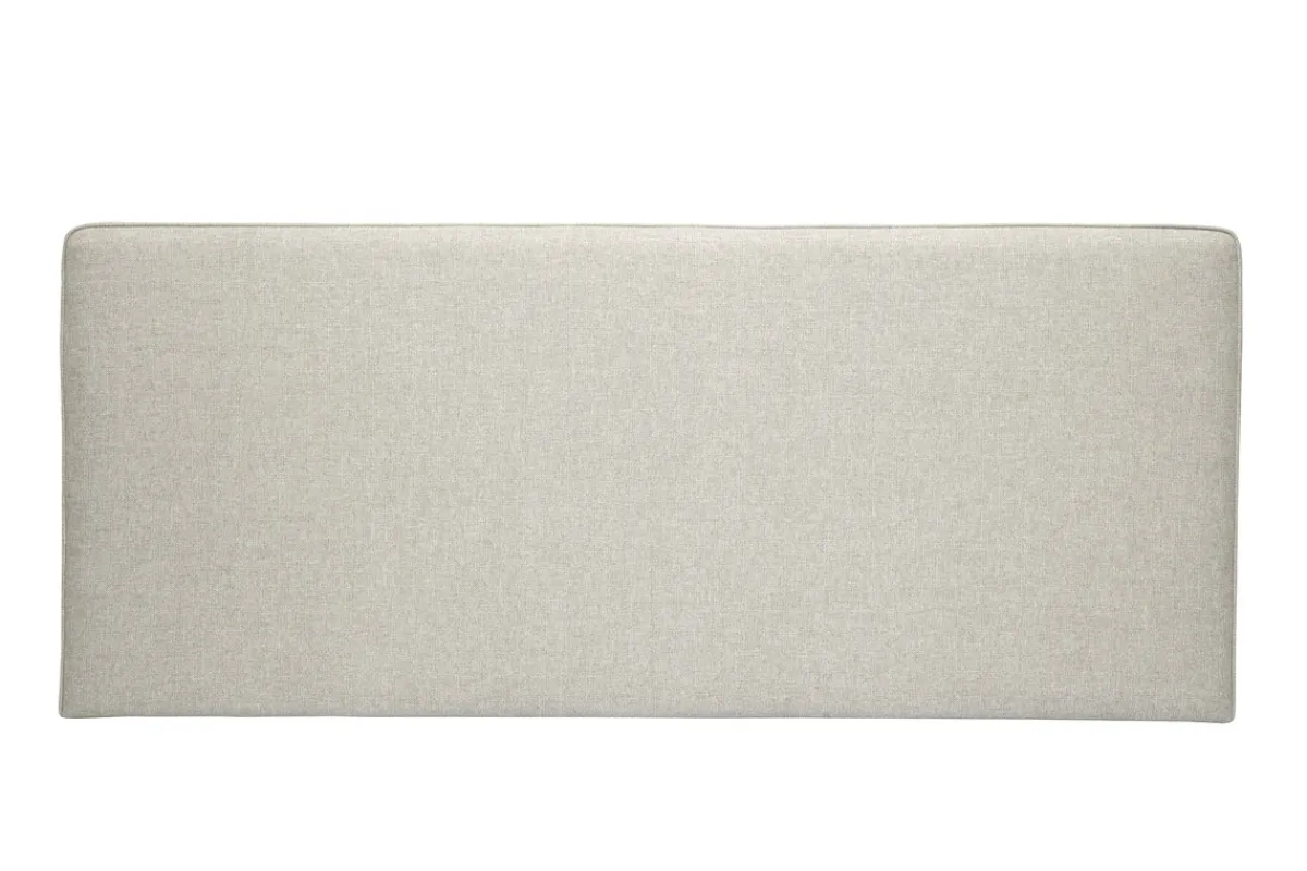 Miliboo Bettkopfteil zum Aufhängen B180 cm beiger Stoff LILY* Bett-kopfteile