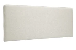 Miliboo Bettkopfteil zum Aufhängen B180 cm beiger Stoff LILY* Bett-kopfteile