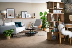 Miliboo Bilderrahmenleiste Eiche LINEA* Wandregale|Alle Dekoration