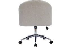 Miliboo Bürosessel im Samtdesign naturfarben SHARON* Bürostühle|Bürostuhl Zum Kleinen Preis