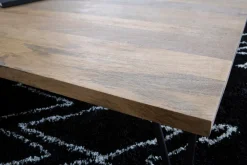 Miliboo Couchtisch Mangoholz Hairpin Tischbeine Metall Vibes* Couchtische