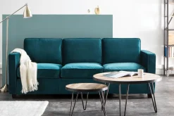 Miliboo Couchtisch rund Industrie-Design 80 x 45 cm ATELIER* Couchtische