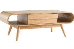 Miliboo Couchtisch skandinavisches Design Holz naturell BALTIK* Couchtische