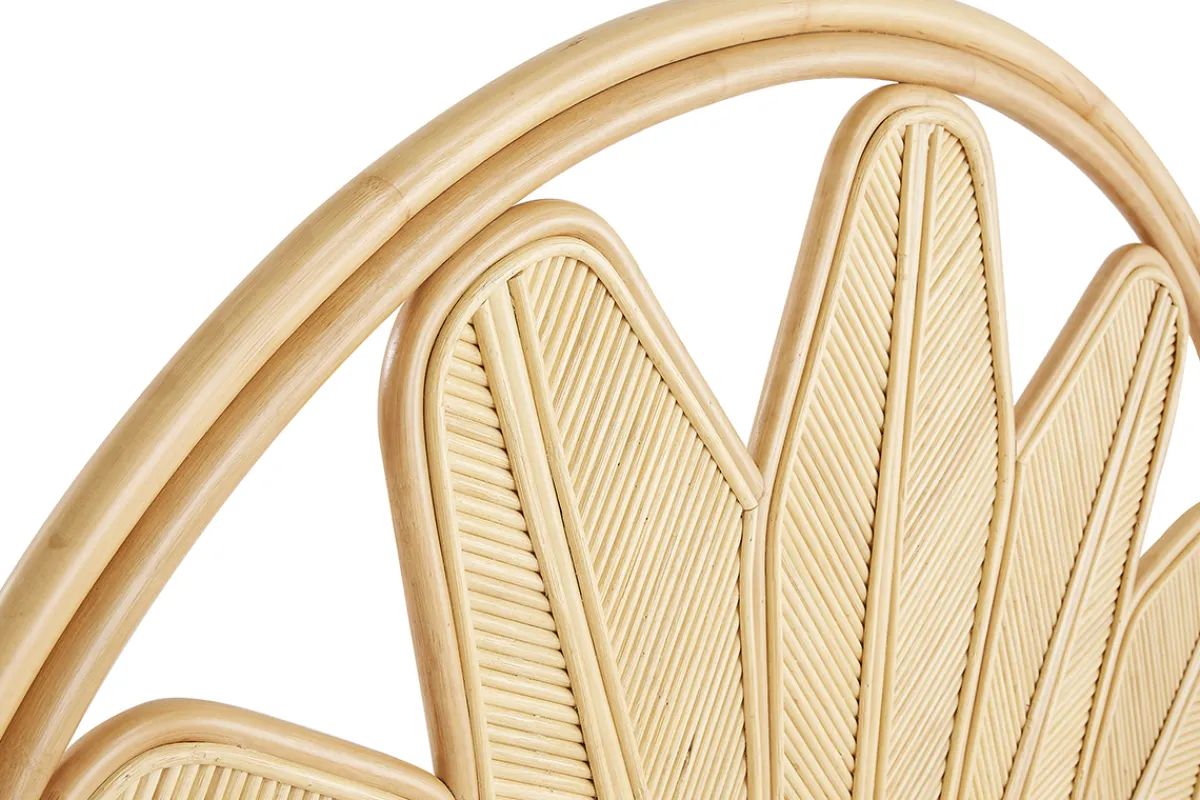 Miliboo Dekoratives Bettkopfteil aus Rattan B160 cm NALAH* Bett-kopfteile
