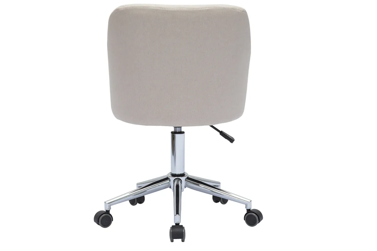 Miliboo Design Bürosessel Stoff Natur BALTIK* Bürostühle|Bürostuhl Zum Kleinen Preis