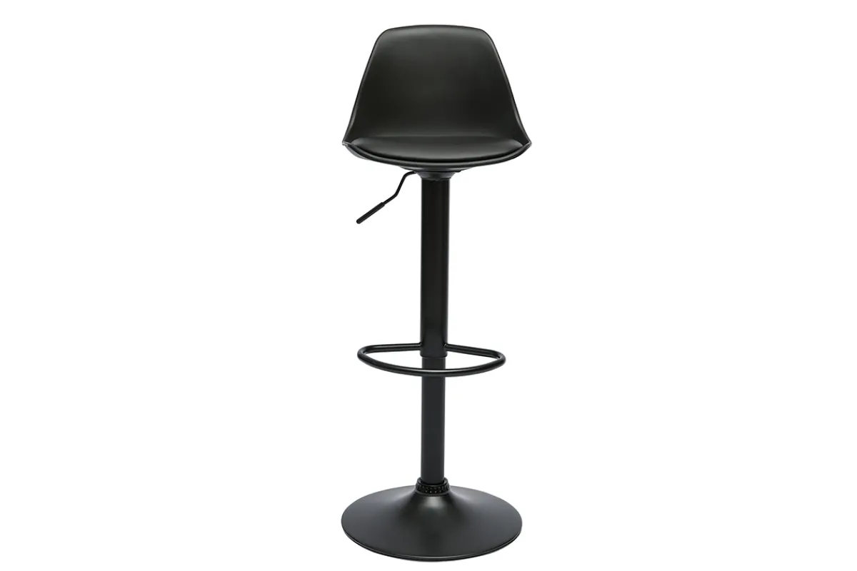 Miliboo Design schwarze Barhocker (2er Set) STEEVY* Barhocker